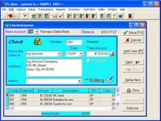 PcMars: Checks/Expenses