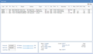 PCS Transportation Management: Carrier Dispatch