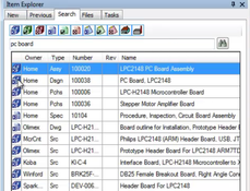 PDXpert PLM: Item Explorer