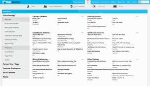 FieldRoutes: Office Preferences