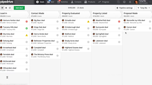 Pipedrive CRM: Deals