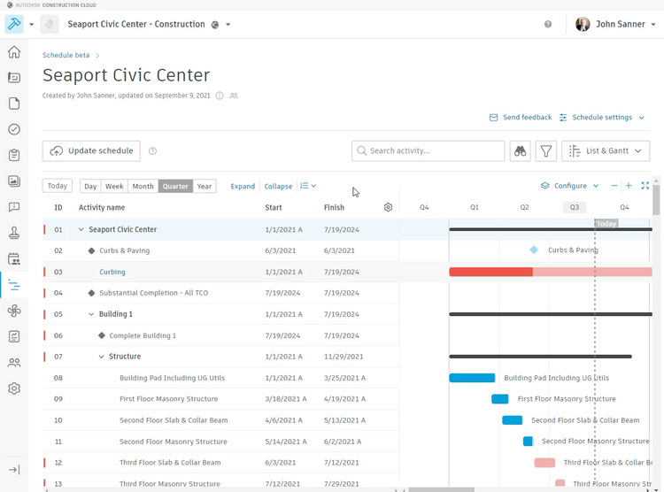 Autodesk Build Project Management