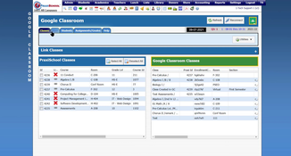 PraxiSchool: Google Classroom Integration Page