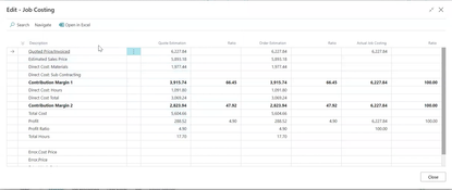 PrintVis: PrintVis Job Costing