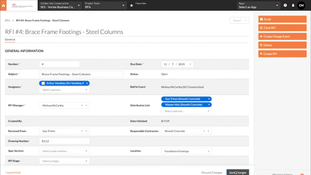 Procore: RFIs - General Information