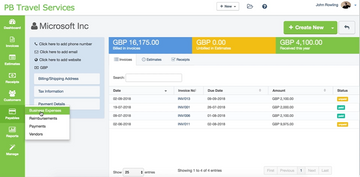 ProfitBooks Screenshot