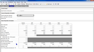 ProSeries Fixed Asset Manager: Disposal