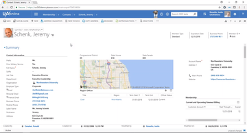 CRM for Members Screenshot