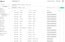 Puzzle Accounting Software: Puzzle Transactions