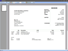 Q7 Trucking Software: Freight Billing