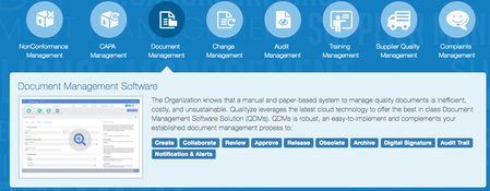Qualityze EQMS: Document Management