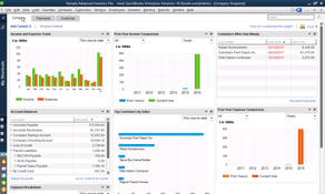 QuickBooks Desktop Enterprise: Company Snapshot