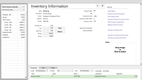 QuickBooks Enterprise: Inventory Information Page