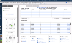 QuickBooks Desktop Enterprise: Payroll