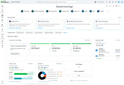 QuickBooks Online Advanced: Dashboard