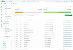QuickBooks Online Advanced: Invoices