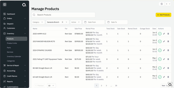 Quipli: Manage Rental Products