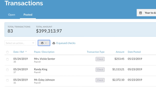 Realm: Transaction Viewing Page