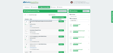 RealtyBackOffice: Working Documents