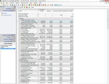 CenterPoint Accounting Software for Agriculture Screenshot