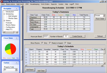 Hotel Software Screenshot