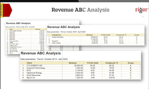 RigER: Automated Revenue Analysis