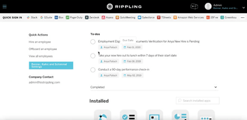 Rippling: To-Do List