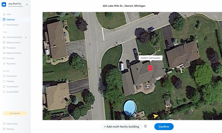 Roofr Aerial Measurements