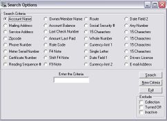 RVS Mosaics: Searching Customer Accounts