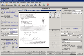 RxGENESYS Suite Screenshot