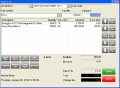 Sage BusinessVision Accounting: Point of Sale