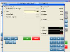 Sage BusinessVision Accounting: Point of Sale Tender