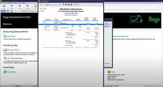 Sage BusinessWorks: Billing Detailed Report