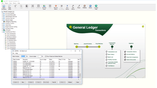 Sage 300: GL Batch List/Process Flow