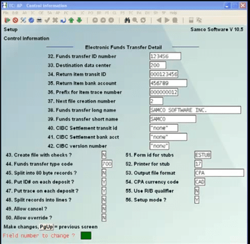 Samco Power Accounting Screenshot