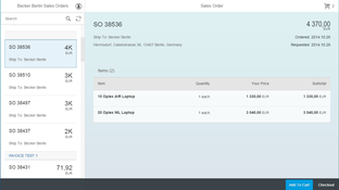 SAP ERP Central Component (SAP ECC): Sales Order