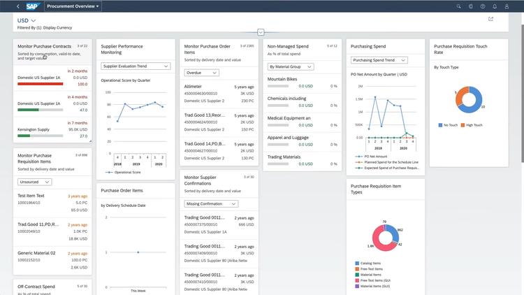 Procurement in SAP S/4HANA