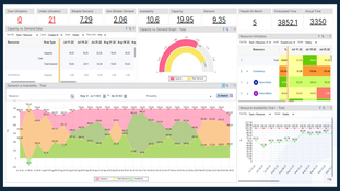 Saviom Enterprise Workforce Planning: Employee Performance Page