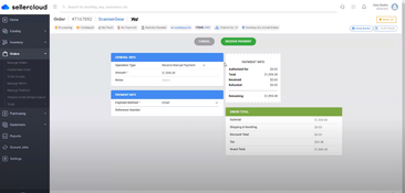 Sellercloud: Order with Payment Info