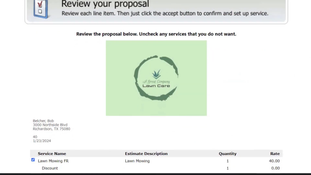Service Autopilot: Proposal Renewing Page