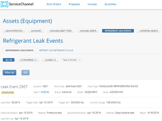 ServiceChannel: Leak Rate Management