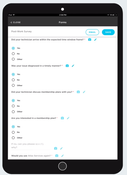 ServiceTitan: ServiceTitan Post Work Survey on Mobile App