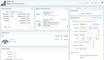 ShipStation Screenshot