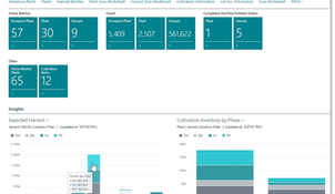 SilverLeaf ERP: Dashboard