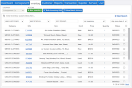 SimpleConsign: Inventory