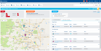 Simpro: Service Dashboard