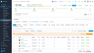 SKU.io: Purchasing