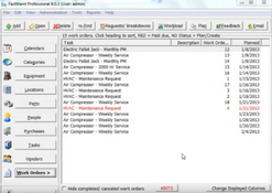 FastMaint CMMS: Work Orders