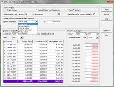 Adagio Accounting Software: Account Ledger