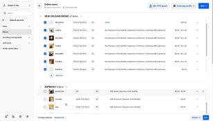Square POS: Menu Editor